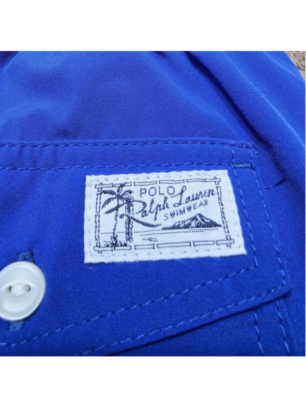 Polo Ralph Lauren Swim Trunks Men’s Small Blue Pony Logo Mesh Lined Swim Shorts - Picture 6 of 10